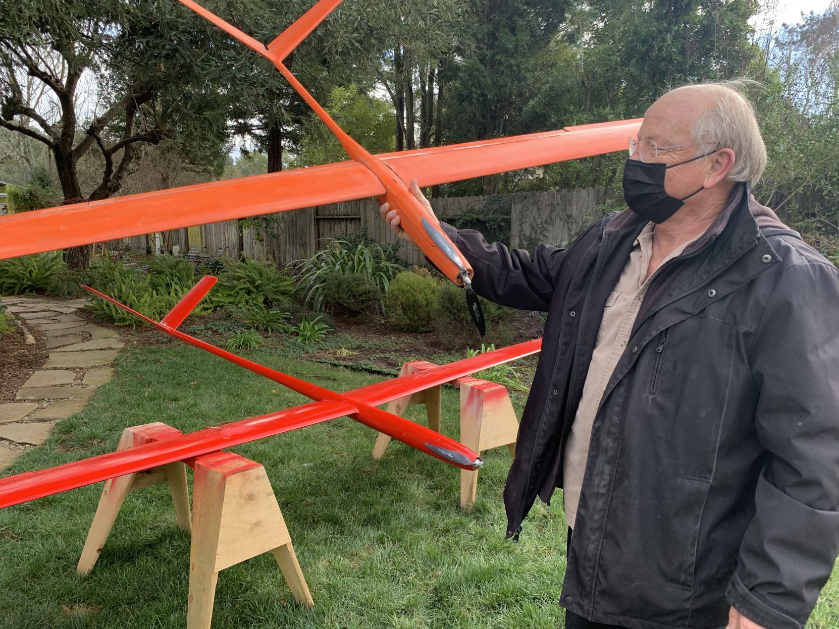 Peter Edridge's radio controlled airplane